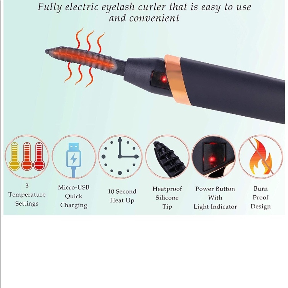 NWT Hot Eyelash Curler – Electric Lash Curler